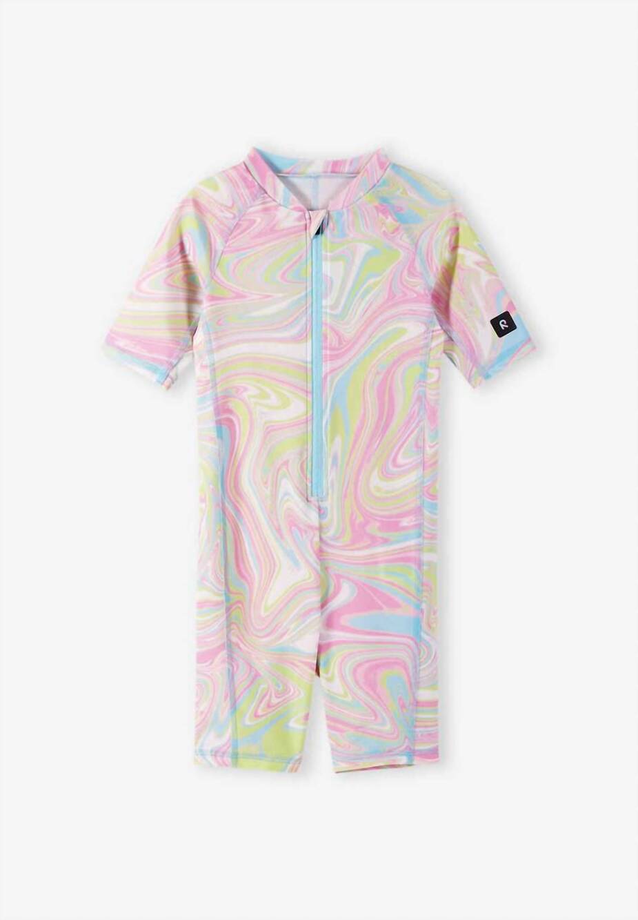 NEW REIMA girl's vesihiisi swim overall in light turquoise
